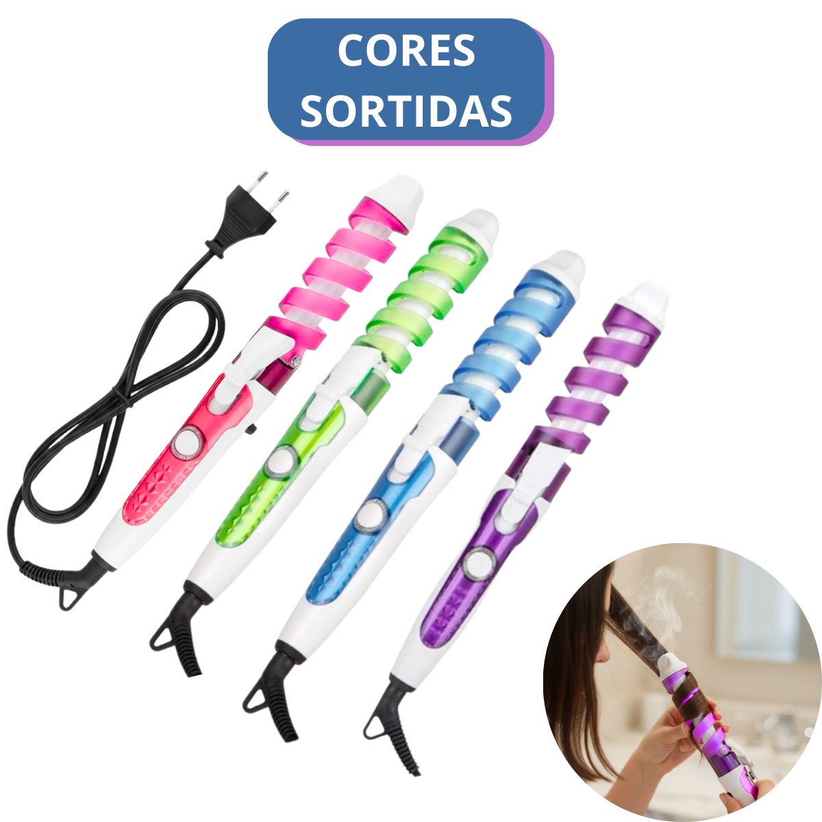 Modelador de Cachos Profissional Bivolt